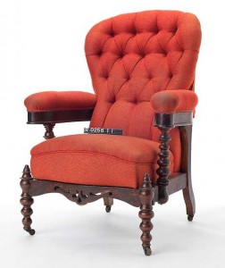 Historically Stellar – Douglas Chair – C1870 – Victorian Parlour Chair - History Collection – Royal BC Museum