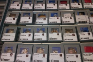 portrait miniatures with barcodes