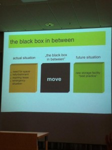 The "move" as the black box between the old and the new storage.