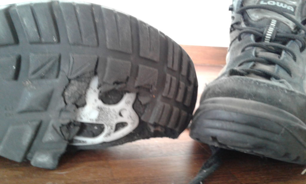 hiking boot without sole